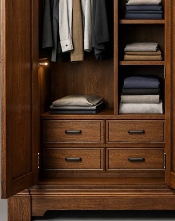 Timeless bespoke furniture detail by Finch and Fettle